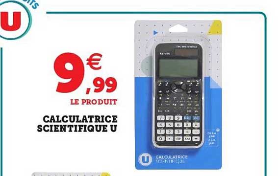Calculatrice Scientifique U