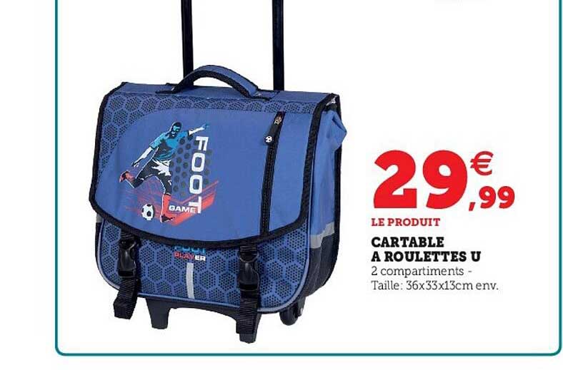 Cartable à Roulettes U