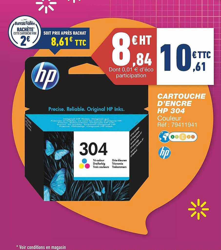 cartouche d'encre hp 304
