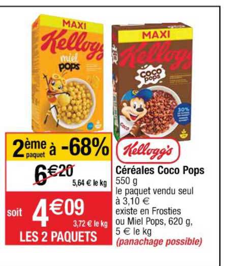 Céréales Coco Pods