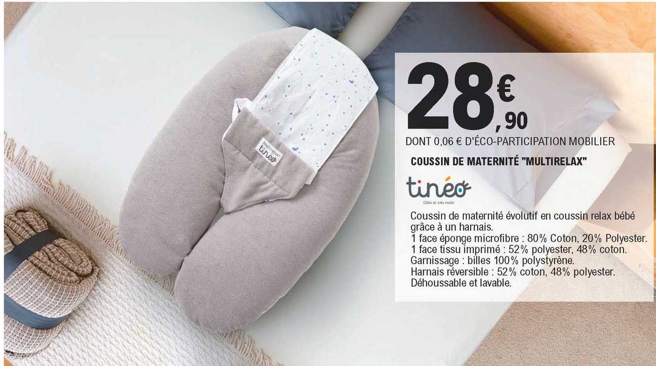 coussin de maternité "multirelax" tinéo