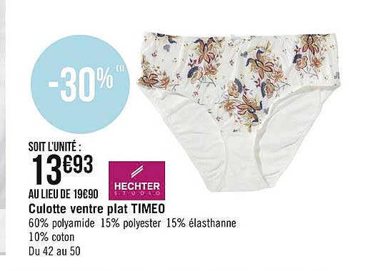 culotte ventre plat timeo hechter