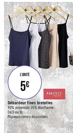 Débardeur Fines Bretelles Arkitect