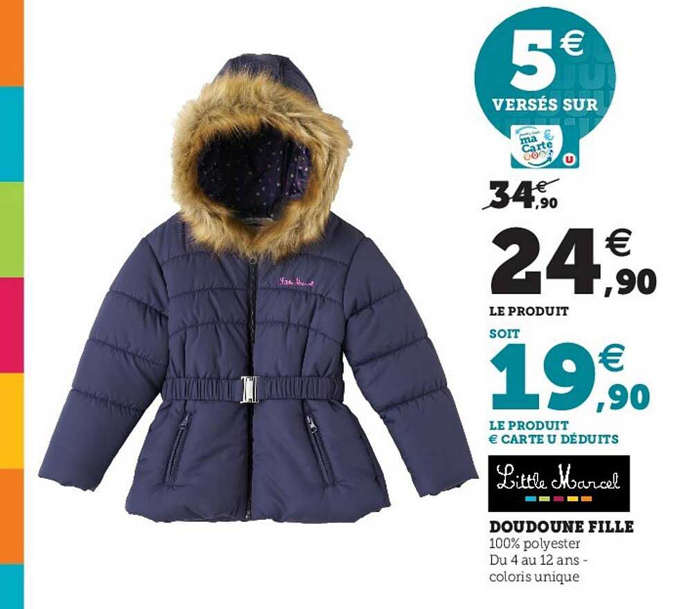 doudoune fille little marcel