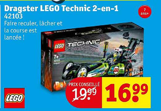 dragster lego technic 2-en-1