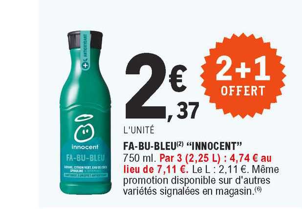 Fa-bu-bleu "innocent"