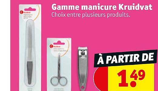 gamme manicure kruidvat