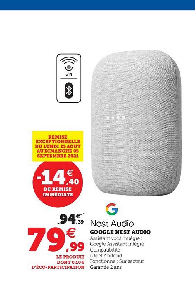 google nest audio