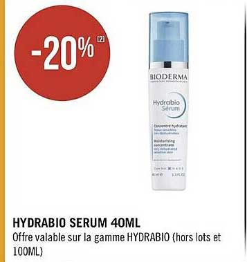 hydrabio sérum 40ml