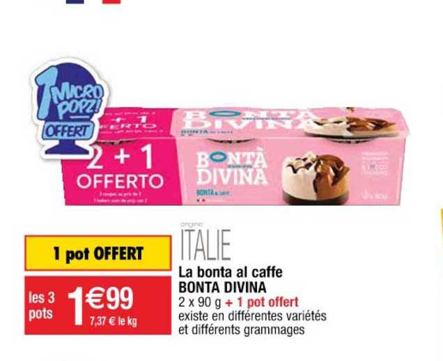 la bonta al caffe bonta divina