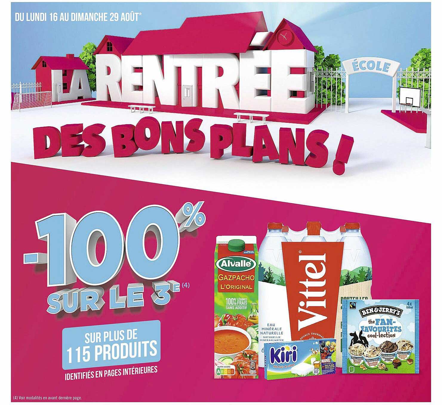 la rentrée des bons plans ! sur plus de 115 produits