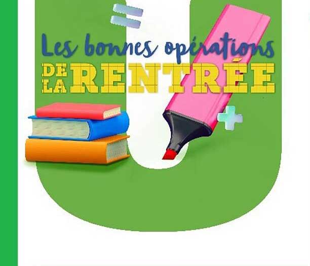 les bonnes opérations de la rentrée