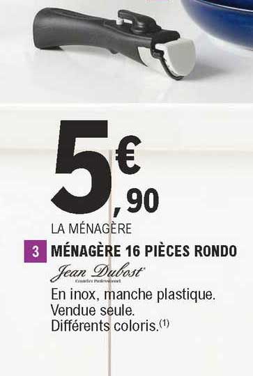 ménagère 16 pièces rondo jean dubost