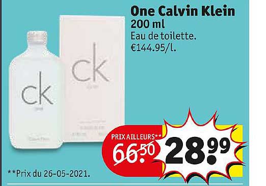 one calvin klein 200 ml