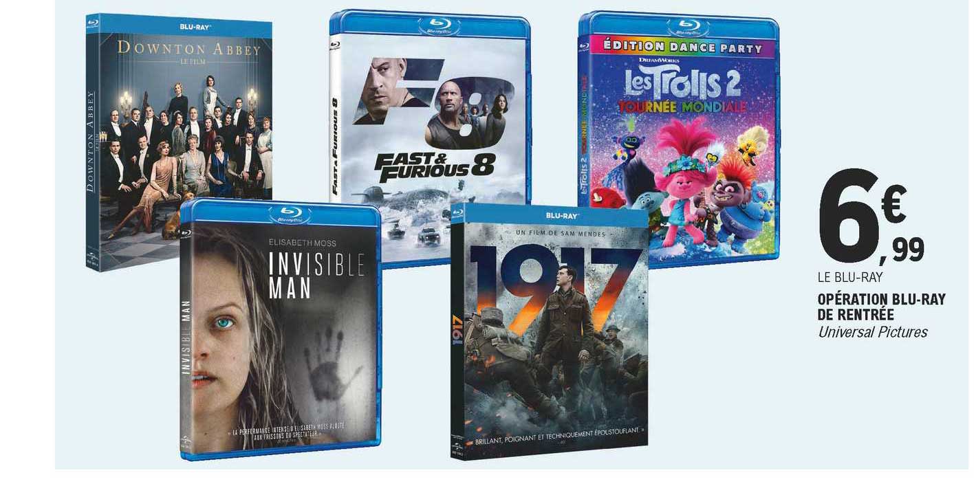 Opération Blu-ray De Rentrée