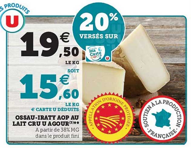 Ossau-iraty Aop Au Lait Cru U Agour