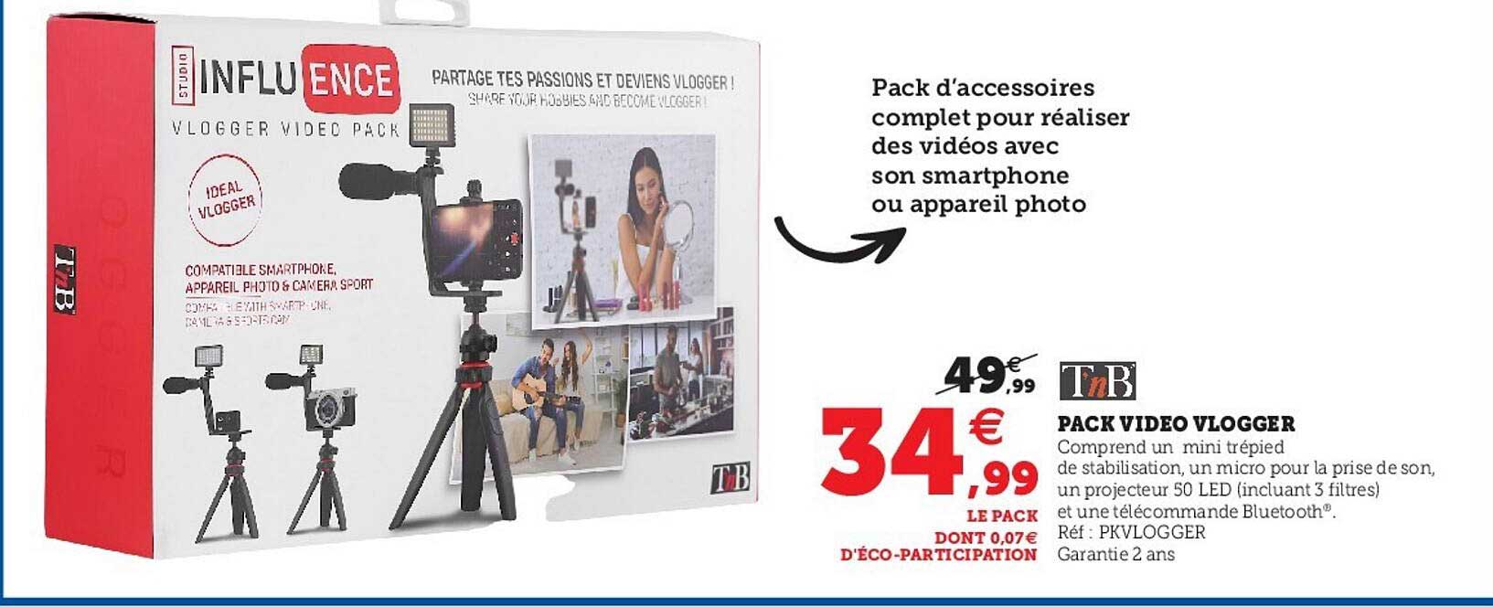 Pack Video Vlogger Tnb