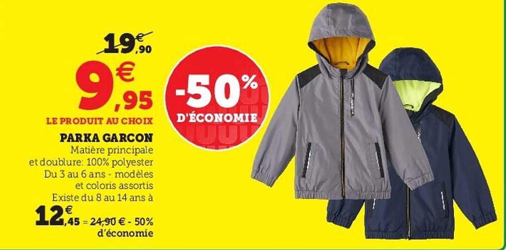 Parka Garçon