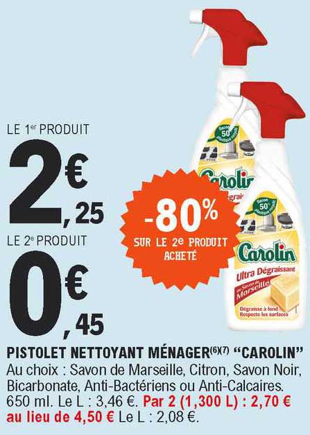 Pistolet Nettoyant Ménager "carolin"