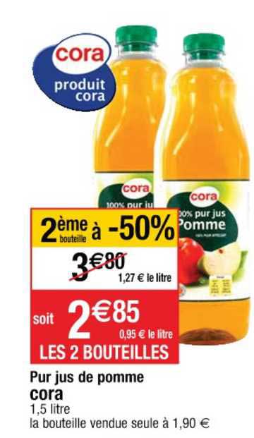 Pur Jus De Pomme Cora