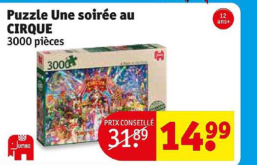 puzzle une soirée au cirque