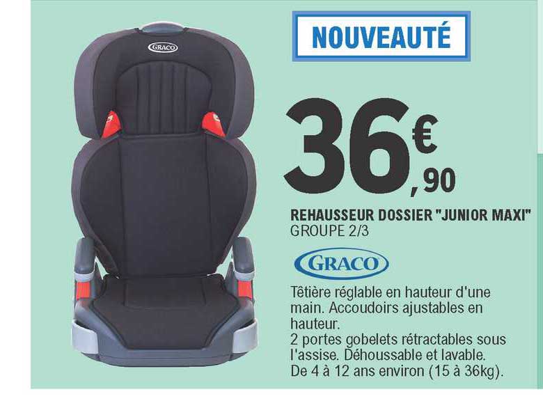 Rehausseur Dossier "junior Maxi" Graco