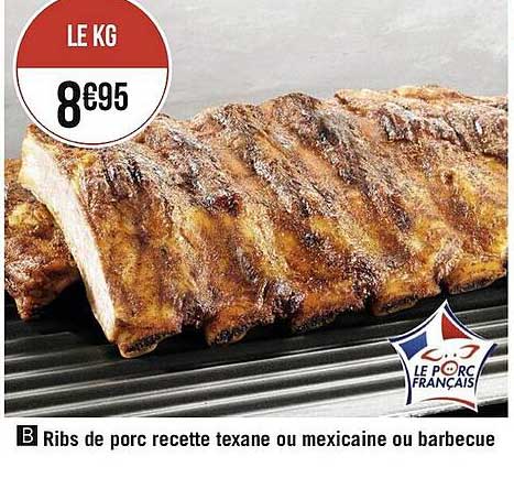 Ribs De Porc Recette Texane Ou Mexicaine Ou Barbecue