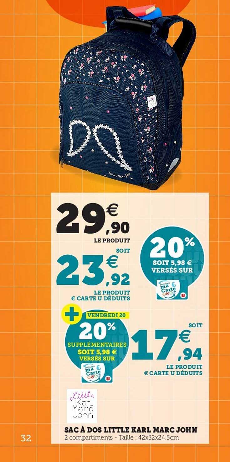 Sac à Dos Little Karl Marc John