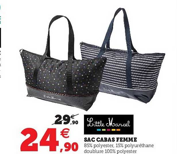 sac cabas femme little marcel