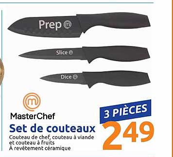 set de couteaux masterchef