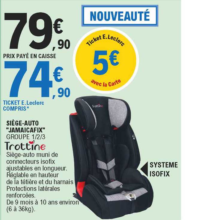 siège-auto "jamaicafix" trottine