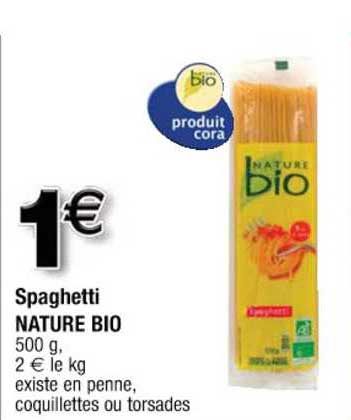 Spaghetti Nature Bio