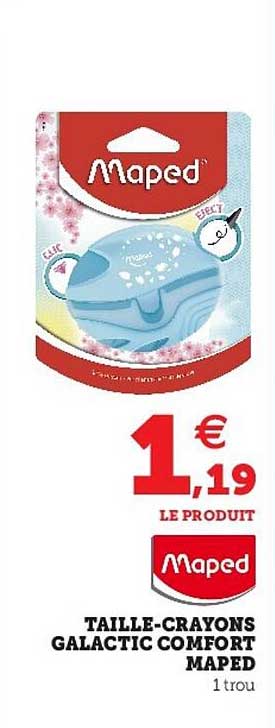 taille-crayons galactic comfort maped
