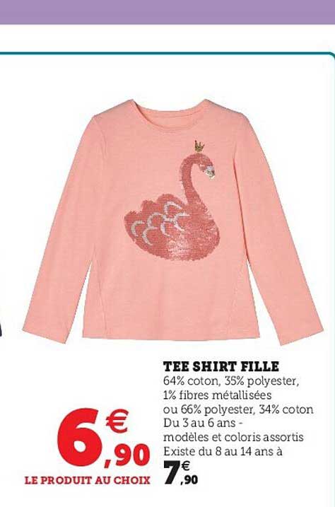 tee-shirt fille