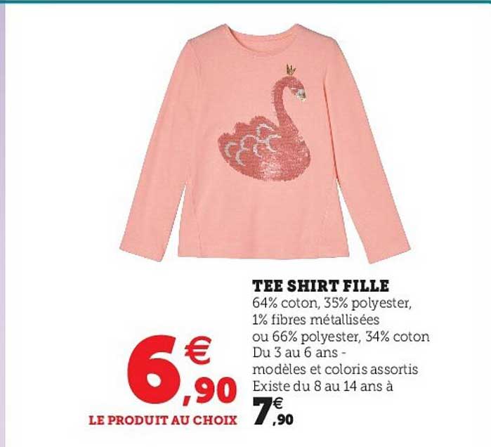 tee-shirt fille