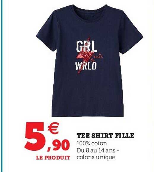 Tee-shirt Fille