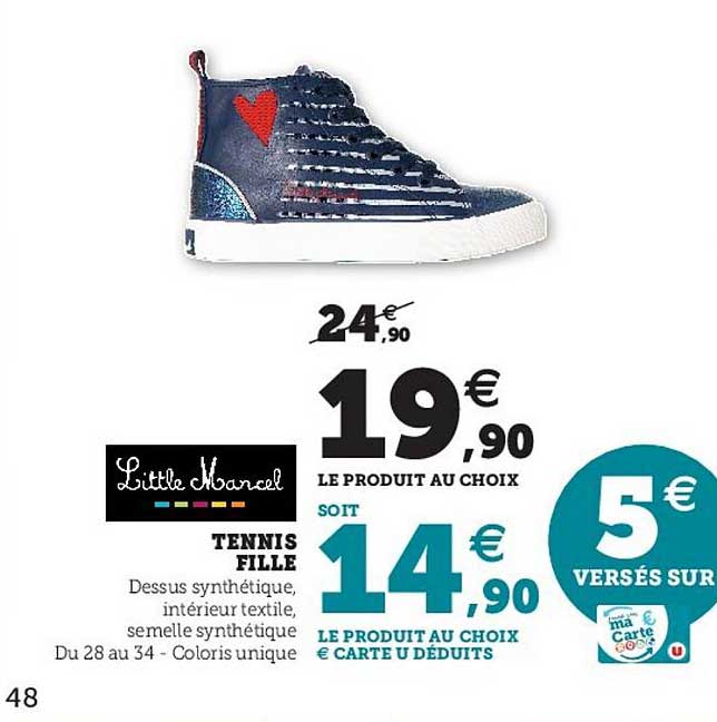 tennis fille little marcel