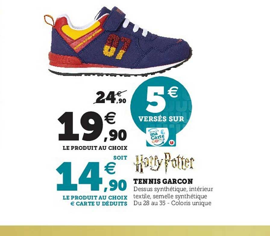 tennis garçon harry potter