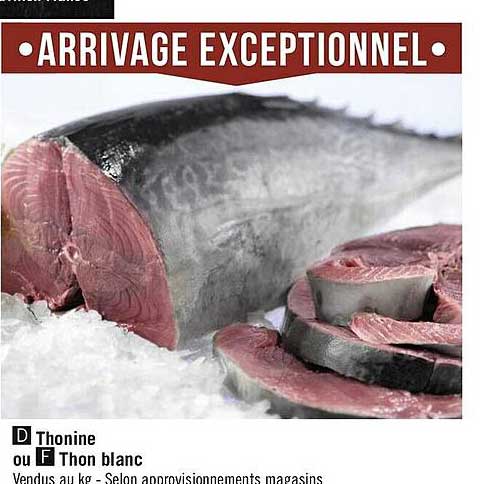 Thonine Ou Thon Blanc