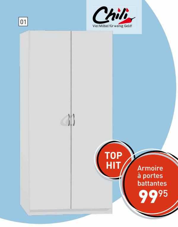 armoire à portes battantes