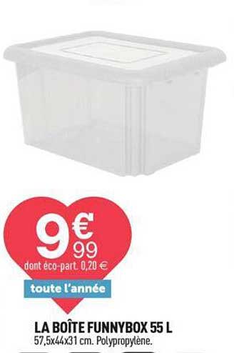 la boîte funnybox 55l