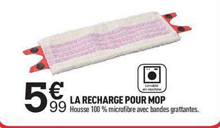 la recharge pour mop