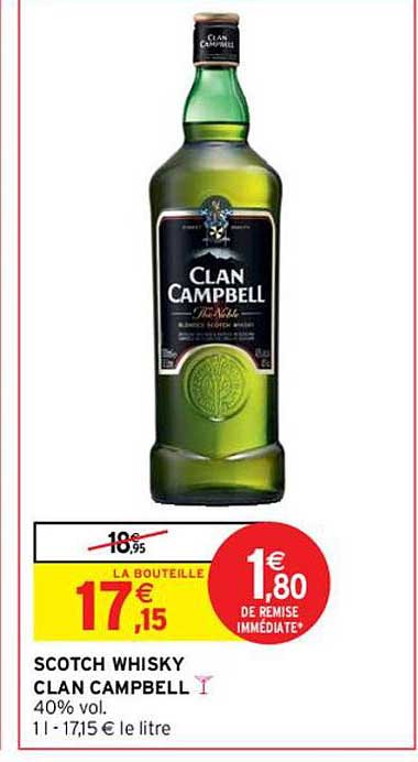 scotch whisky clan campbell