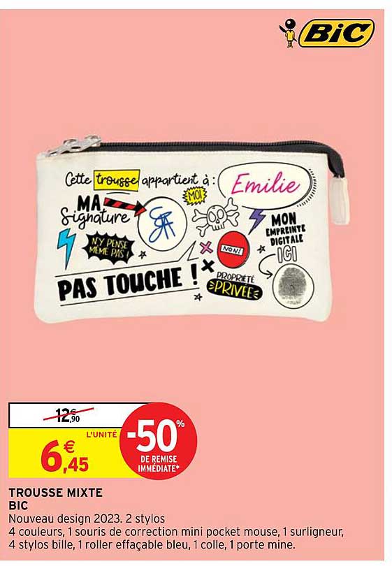 Trousse Mixte Bic