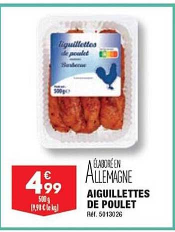 Aiguillettes De Poulet