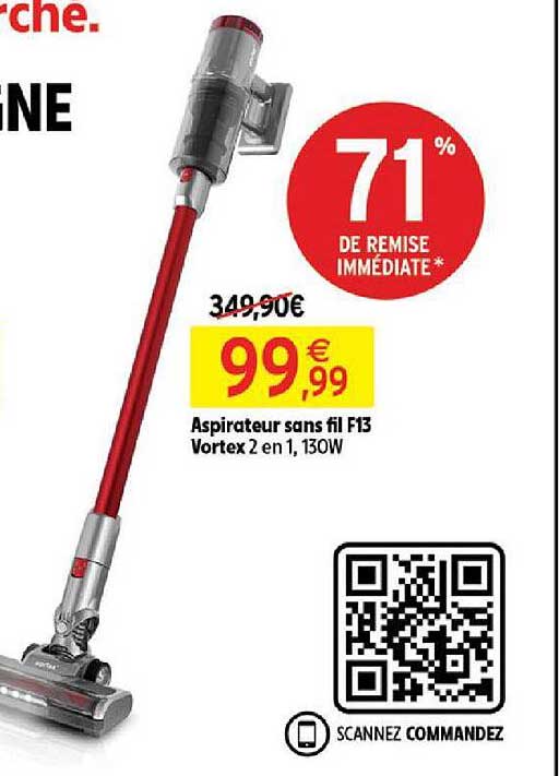 Aspirateur Sans Fil F13 Vortex