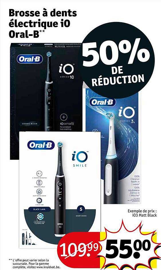 brosse à dents électrique i0 oral-b