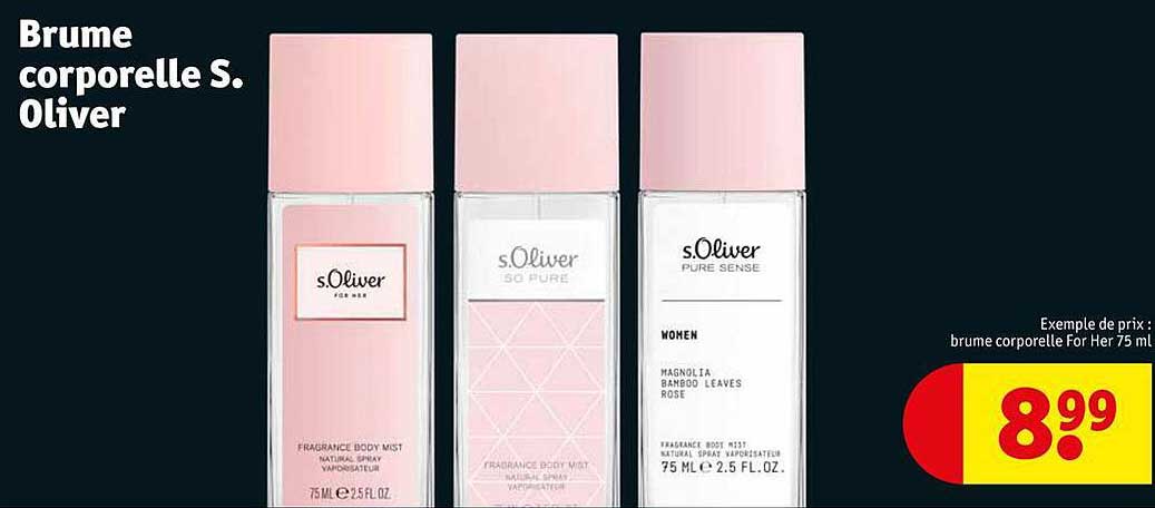 brume corporelle s.oliver