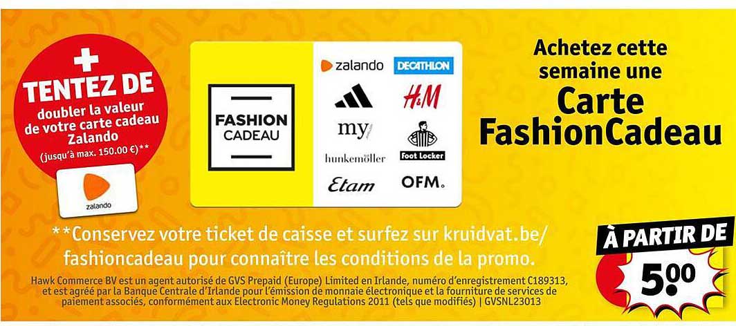 Carte Fashion Cadeau