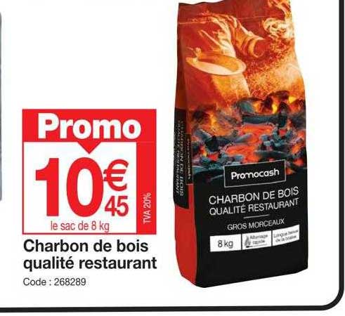charbon de bois qualité restaurant